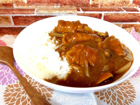 じゃがいもの肉巻きカレー